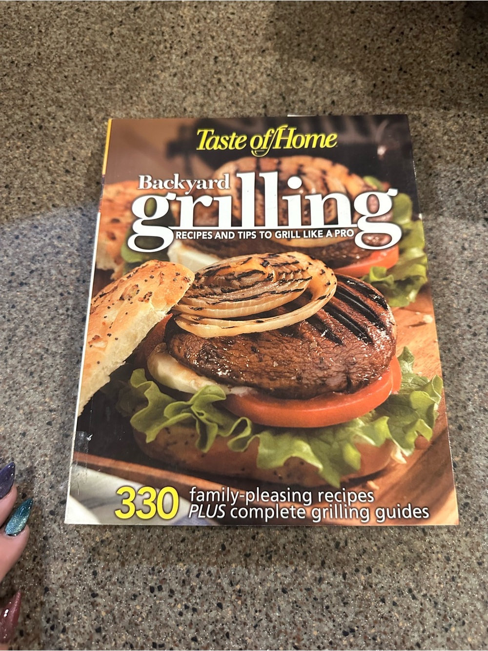 Taste of Home Backyard Grilling Cookbook - Brown Cover